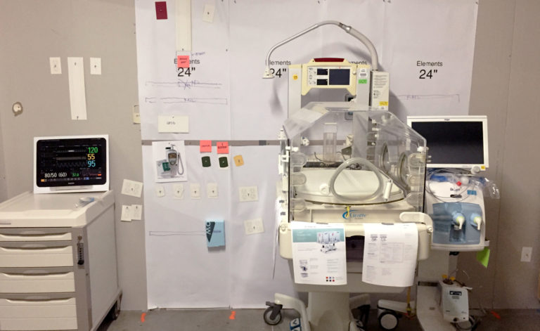 Mock-Up Picture of a Single Patient room.