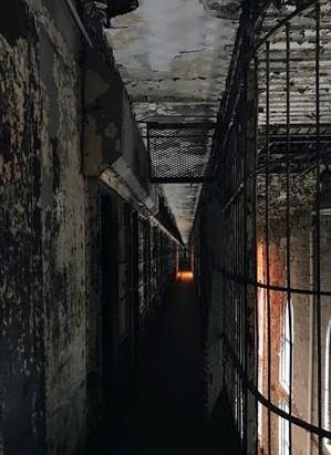 Dark pathway in prison